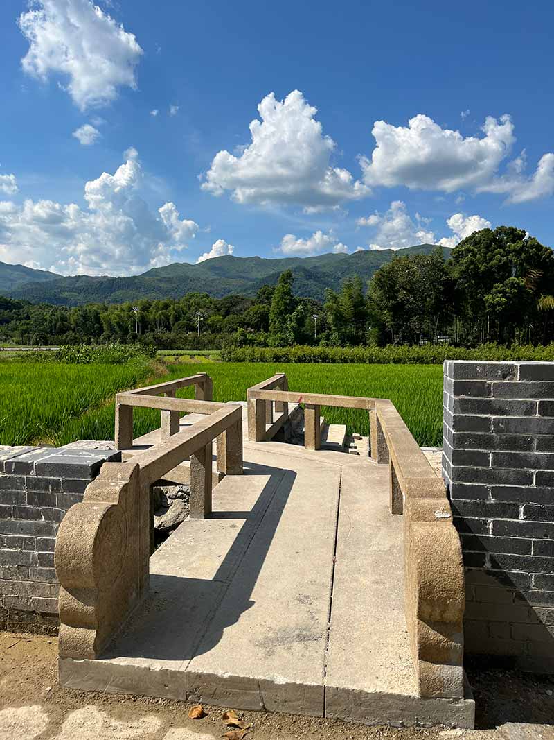 唐山花岗岩仿古石材景区使用案例