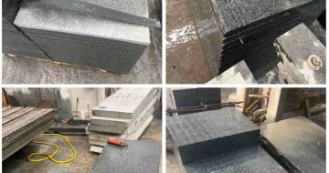 唐山 芝麻黑地铺石材