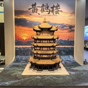 唐山仿古石文创作品-黄鹤楼