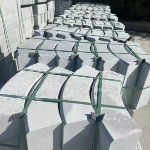 唐山 芝麻灰弧形路沿石