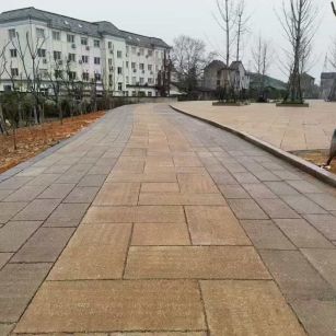 唐山仿古石铺装效果