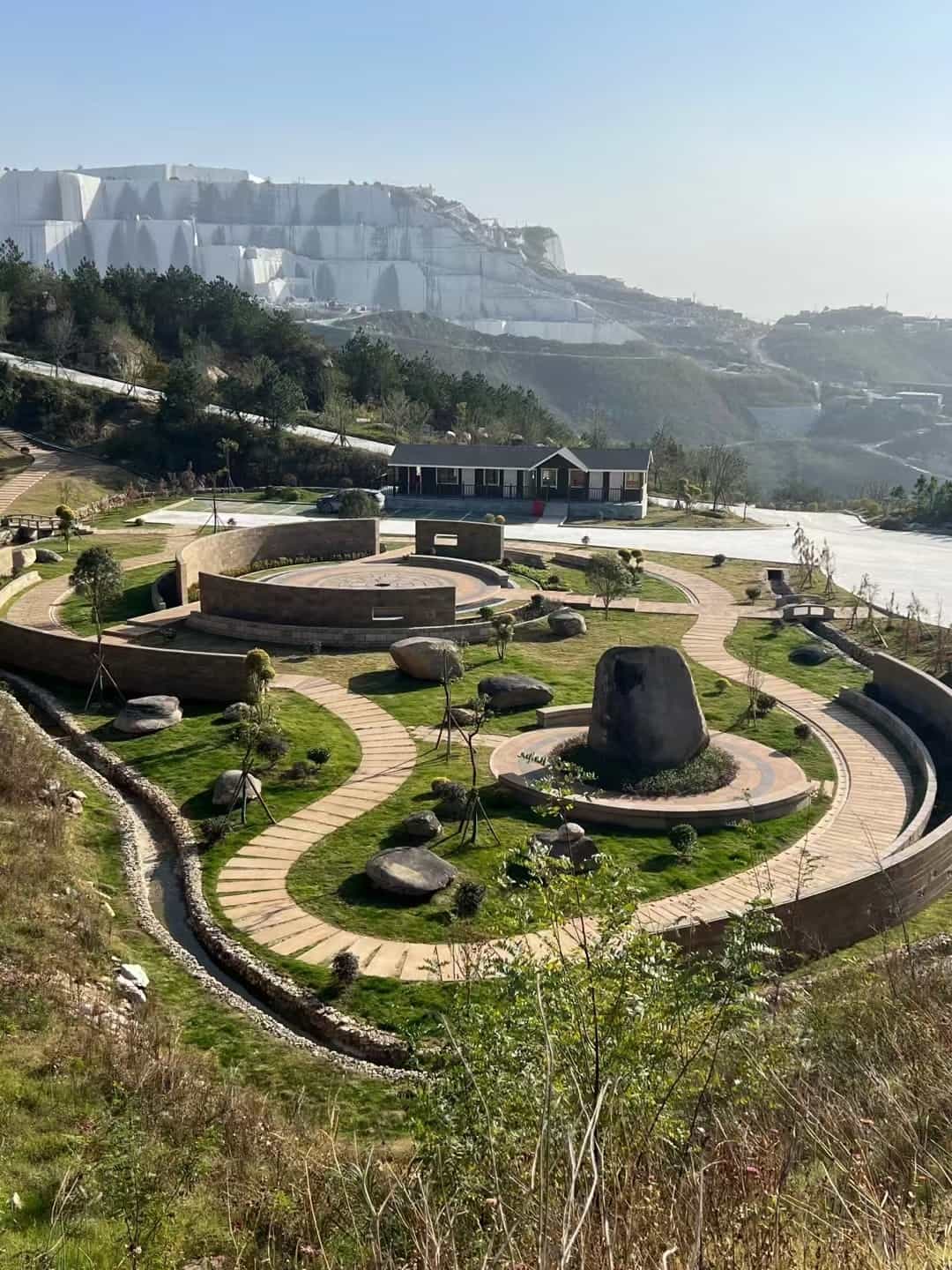 唐山仿古石铺装整体效果
