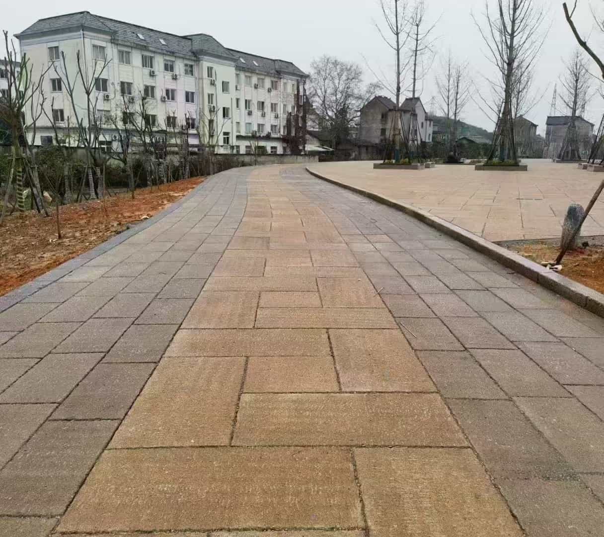 唐山仿古石铺装效果