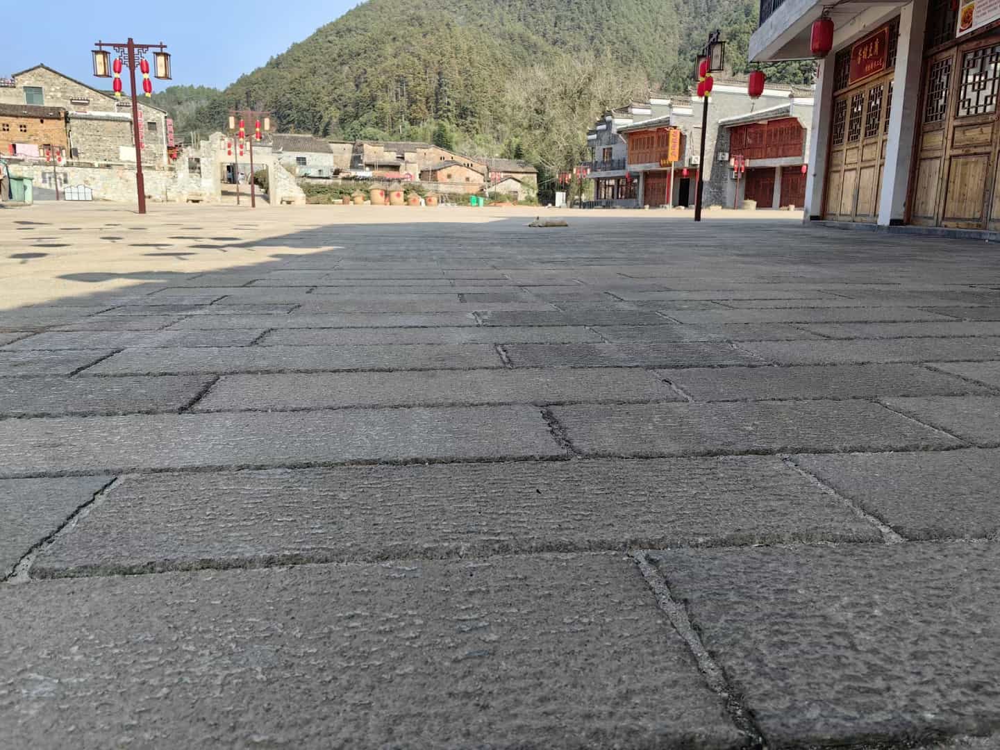 唐山仿古石铺装效果