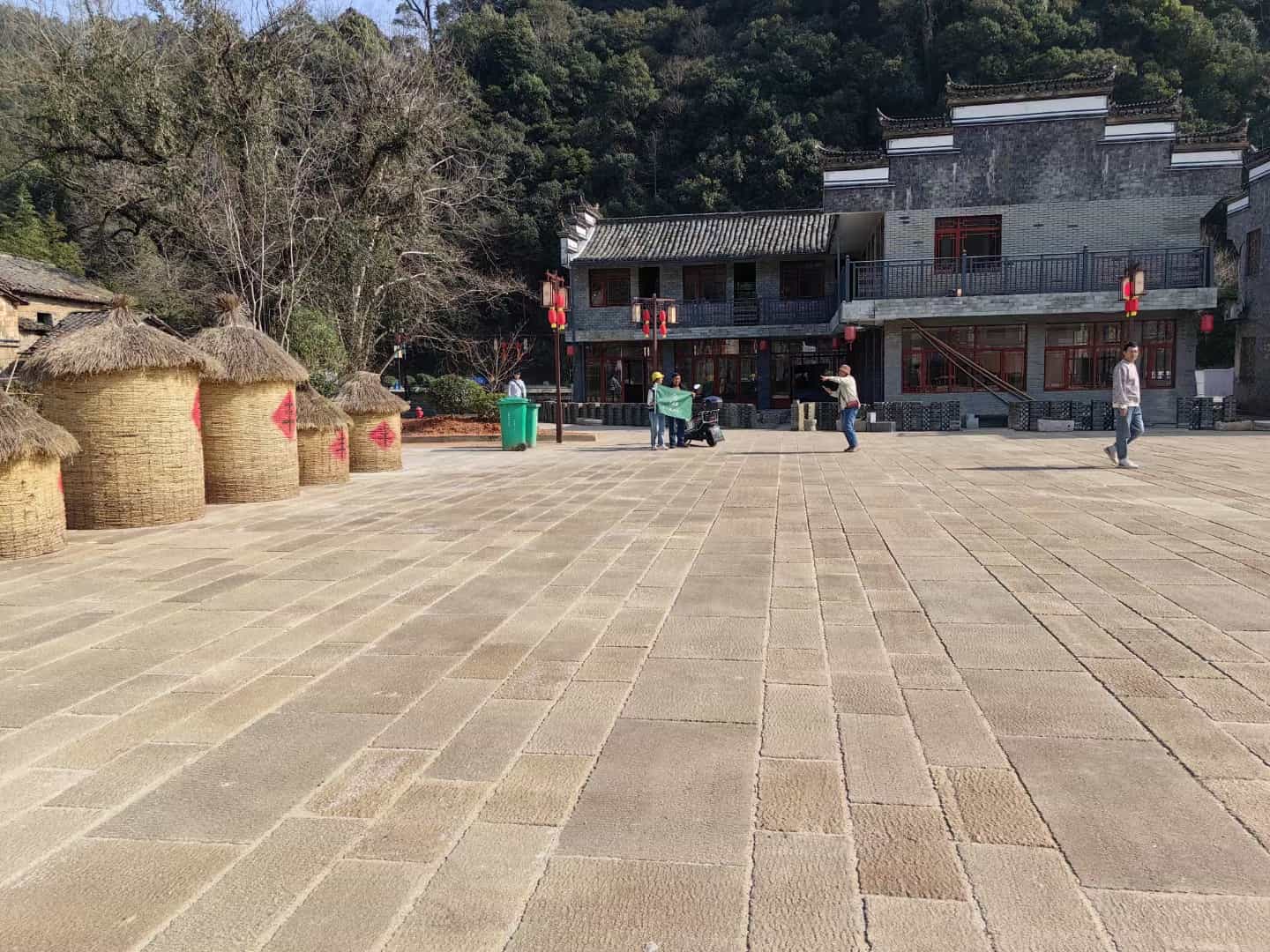唐山仿古石铺装效果