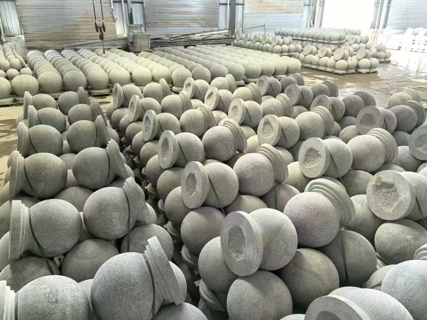 唐山石材挡车球