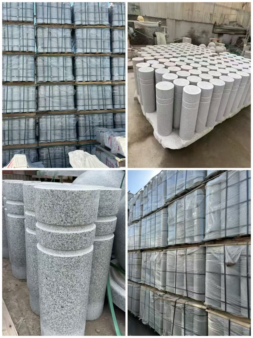 唐山 芝麻白花岗岩挡车柱、隔离柱多少钱